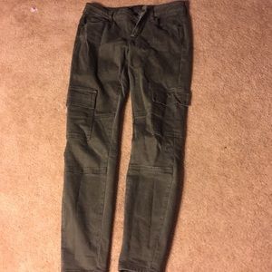 Olive Cargo Pants